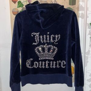 Y2k juicy couture zip up